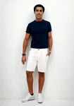 Indicode Shorts Indoros Creme/Weiß