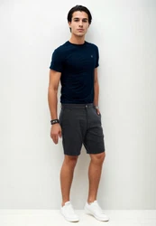 Indicode Shorts Indoros Dunkelgrau/Grau/Dunkelblau/Khaki