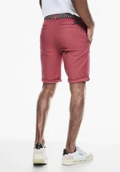 STREET ONE MEN Chinohose Rot/Dunkelrot/Rosa