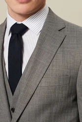 Next Baukastensakko Slim-Fit-Anzug-Sakko (1-tlg) Grau