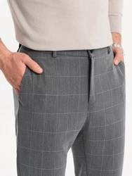 OMBRE Chinohose Herrenhose Chino Grau/Dunkelgrau/Hellgrau