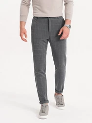 OMBRE Chinohose Herrenhose Chino Grau/Dunkelgrau/Hellgrau