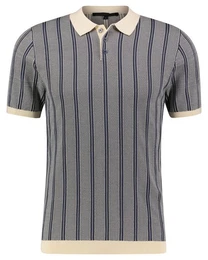 Poloshirt Herren Strickpolo TRITON 10 Regular Fit Kurzarm (1-tlg)