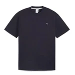 PUMA T-Shirt MMQ Tee Dunkelblau/Blau/Schwarz