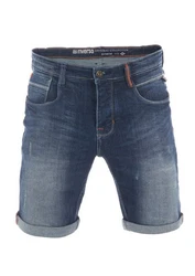 Riverso Jeansshorts Herren RIVTom Regular Fit Dunkelblau/Lila/Rot/Blau/Pastell
