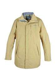 Outdoorjacke Cardiff wasserdichte Regenjacke mit einrollbarer Kapuze