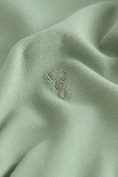 Next Bandeau-Bikini-Top Piqu-Poloshirt Hellgrün/Grün/Dunkelgrün