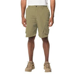Jack Wolfskin Cargoshorts KALAHARI CARGO Khaki/Dunkelgrün