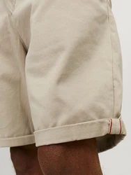 Jack & Jones Stoffhose JPSTBOWIE JJSHORTS SOLID SN Khaki/Beige