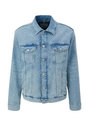 s.Oliver Sweatshirt mit Logoprägung Hellblau/Blau