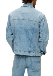 s.Oliver Sweatshirt mit Logoprägung Hellblau/Blau