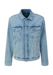 s.Oliver Sweatshirt mit Logoprägung Hellblau/Blau