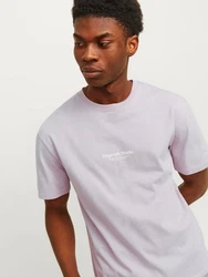 Jack & Jones T-Shirt JORVESTERBRO Lila/Grau/Rosa