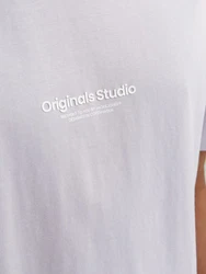 Jack & Jones T-Shirt JORVESTERBRO Lila/Grau/Rosa