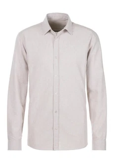 John Devin Langarmhemd Regular Fit Kentkragen Weiß/Khaki/Beige/Grau/Braun/Lila John Devin Langarmhemd Regular Fit Kentkragen Weiß/Khaki/Beige/Grau/Braun/Lila