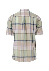 FYNCH-HATTON Karohemd mit Logoprägung Hellblau/Mischfarben/Beige