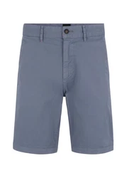 BOSS ORANGE Chino-slim Shorts Grau/Blau/Dunkelblau