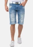 Cipo & Baxx Jeansshorts Hellblau/Blau