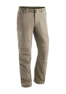 Maier Sports Funktionshose Tajo 2 He-Zip Off Hose Khaki/Braun