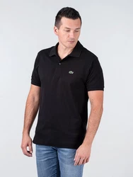 Lacoste Poloshirt Classic Fit Kurzarm Schwarz
