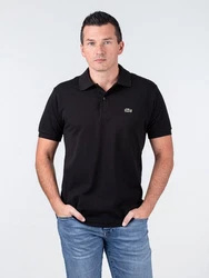 Lacoste Poloshirt Classic Fit Kurzarm Schwarz