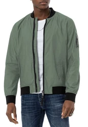 RedBridge Bomberjacke Stehkragen Dunkelgrün/Grün
