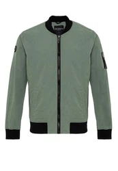 RedBridge Bomberjacke Stehkragen Dunkelgrün/Grün