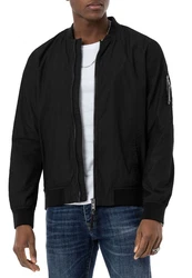 RedBridge Bomberjacke Stehkragen Schwarz