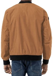 RedBridge Bomberjacke Stehkragen Braun/Beige/Orange