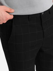 OMBRE Chinohose Grau/Hellgrau/Dunkelgrau