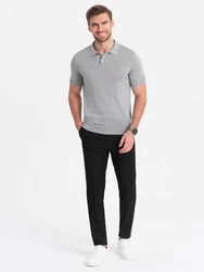 OMBRE Chinohose Grau/Hellgrau/Dunkelgrau