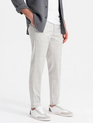 OMBRE Chinohose Grau/Hellgrau/Khaki