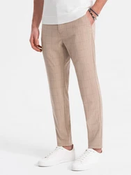 OMBRE Chinohose Khaki/Beige/Creme/Weiß