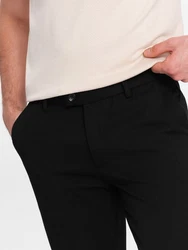 OMBRE Chinohose SLIM FIT Schwarz/Dunkelblau