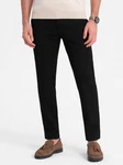 OMBRE Chinohose SLIM FIT Schwarz/Dunkelblau