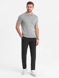 OMBRE Chinohose SLIM FIT Dunkelgrau/Khaki/Schwarz/Grau