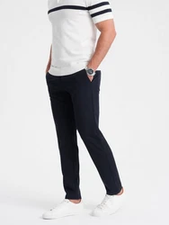 OMBRE Chinohose SLIM FIT Dunkelblau