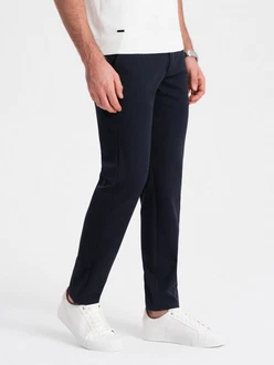 OMBRE Chinohose SLIM FIT Dunkelblau