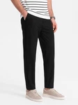OMBRE Chinohose SLIM FIT Schwarz/Beige