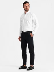 OMBRE Chinohose SLIM FIT Khaki/Beige/Braun/Grau