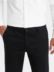 OMBRE Chinohose SLIM FIT Khaki/Beige/Braun/Grau