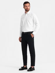 OMBRE Chinohose SLIM FIT Khaki/Beige/Braun/Grau