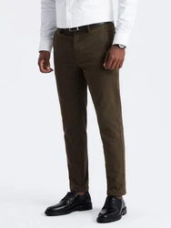 OMBRE Chinohose SLIM FIT Khaki/Beige