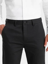 Ombre Herren Hose Schwarz/Khaki