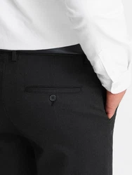 Ombre Herren Hose Schwarz/Khaki