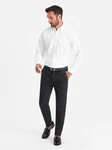 Ombre Herren Hose Schwarz/Khaki