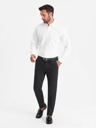 Ombre Herren Hose Schwarz/Khaki