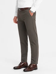 Ombre Herren Hose Khaki/Dunkelgrün