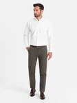 Ombre Herren Hose Khaki/Dunkelgrün