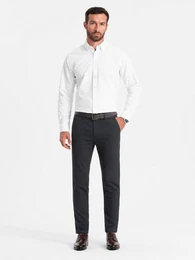 Chinohose Klassische Herren-Chinohose mit feiner Textur